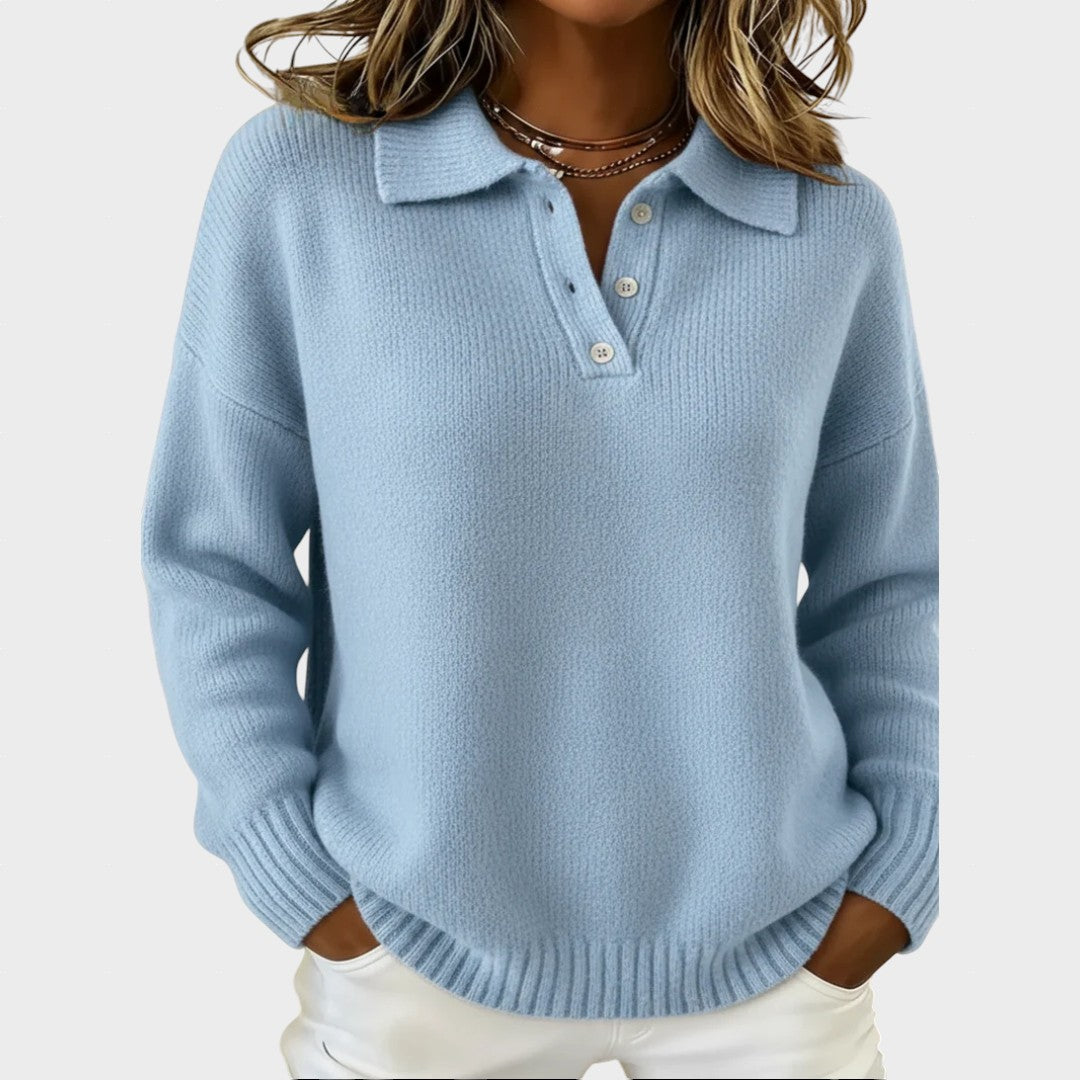 Marisa – Strick-Poloshirt
