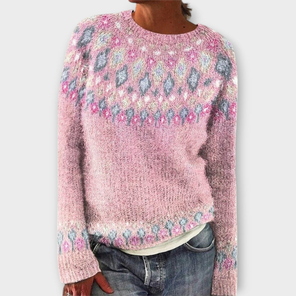 Monika – Klassischer Retro-Pullover