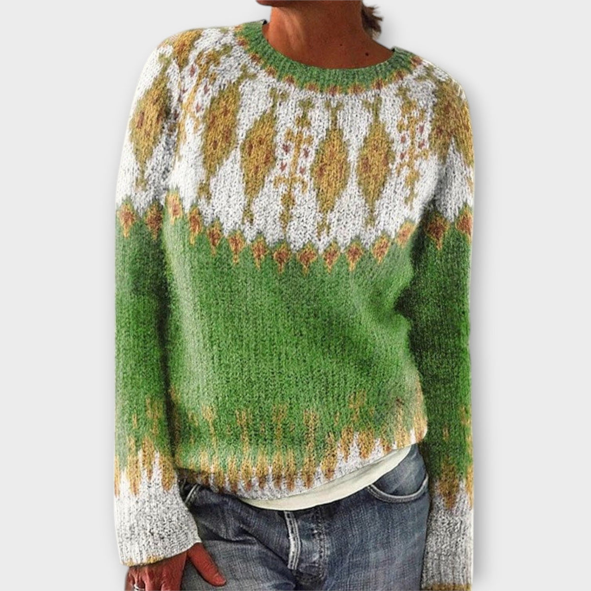 Ursula – Klassischer Retro-Pullover