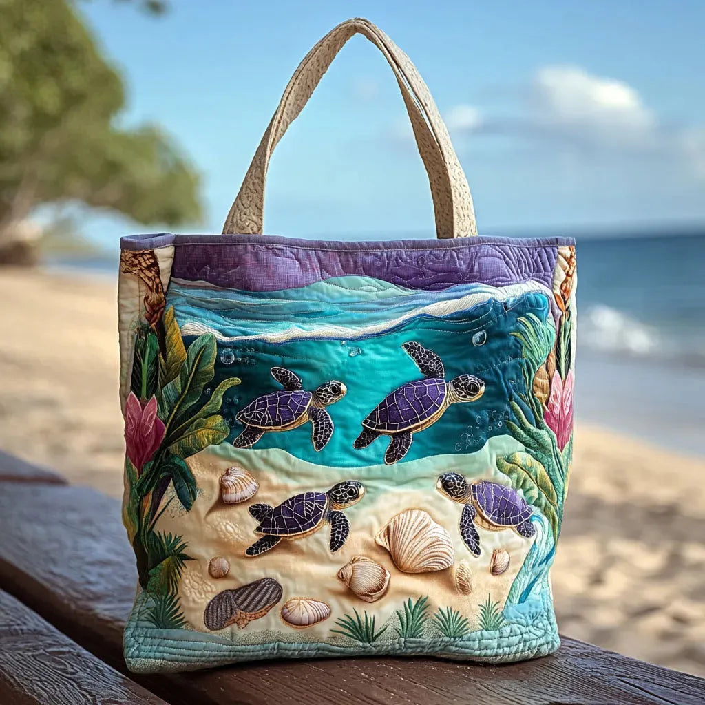 Handgefertigte Tasche mit Lagune