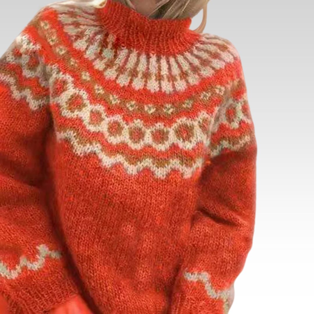 Olivia – Bequemer Rollkragenpullover