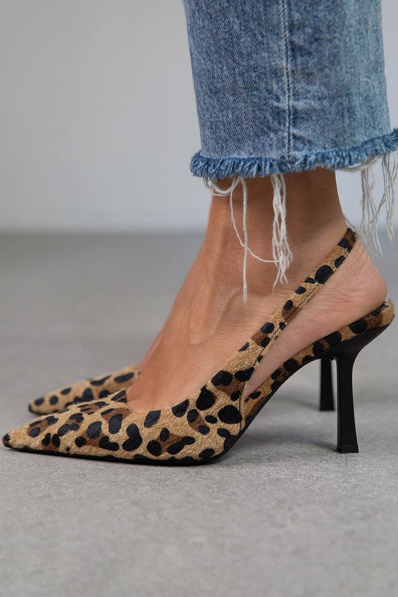 Hanna™ - Leopardenmuster Stilettos