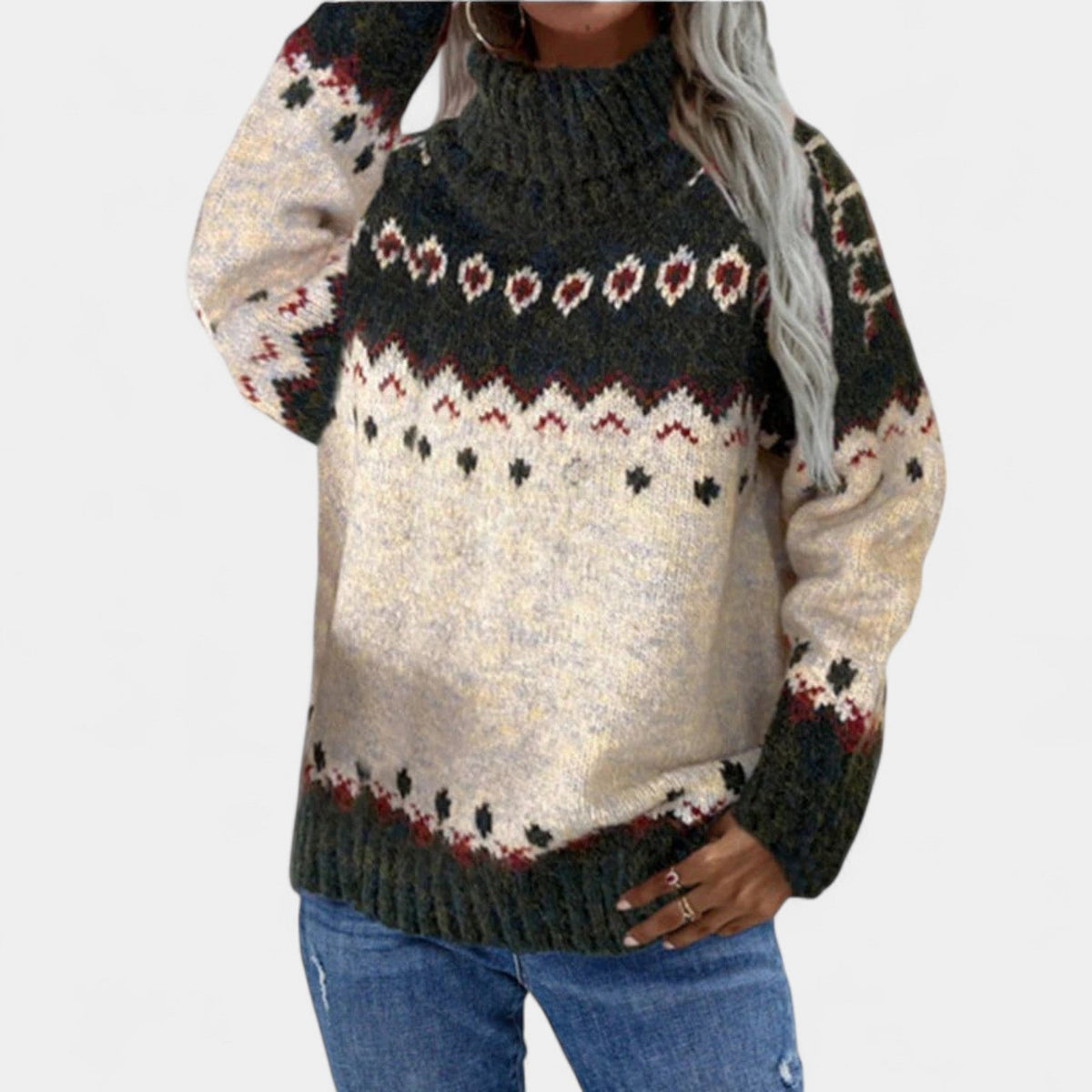 Johanna – Klassischer Retro-Pullover