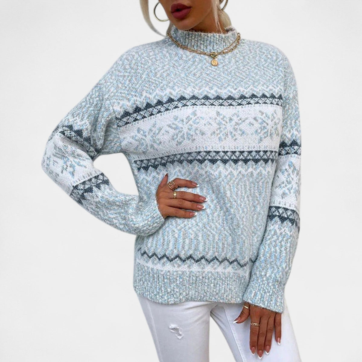 Cornelia – Klassischer Retro-Pullover