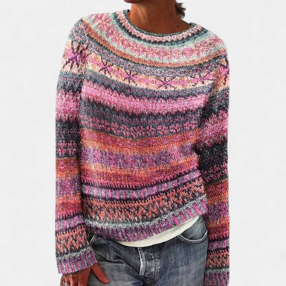 Karin – Klassischer Retro-Pullover