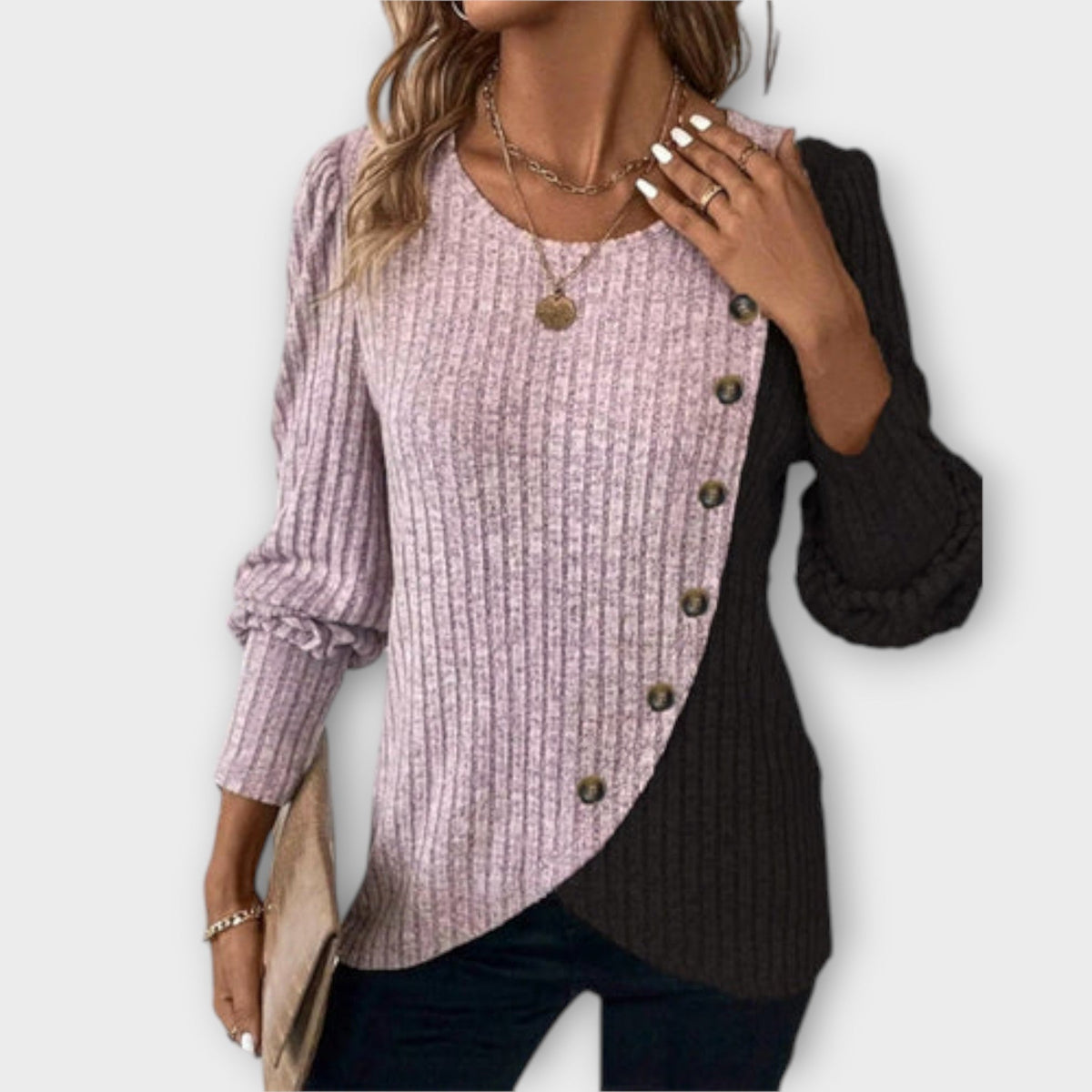 Nostalgia – Maglione lavorato a maglia creativo