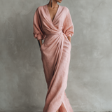 Julianna | Minimalistisches Wickel-Maxikleid