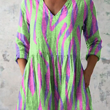 Oceane | Longue blouse col V
