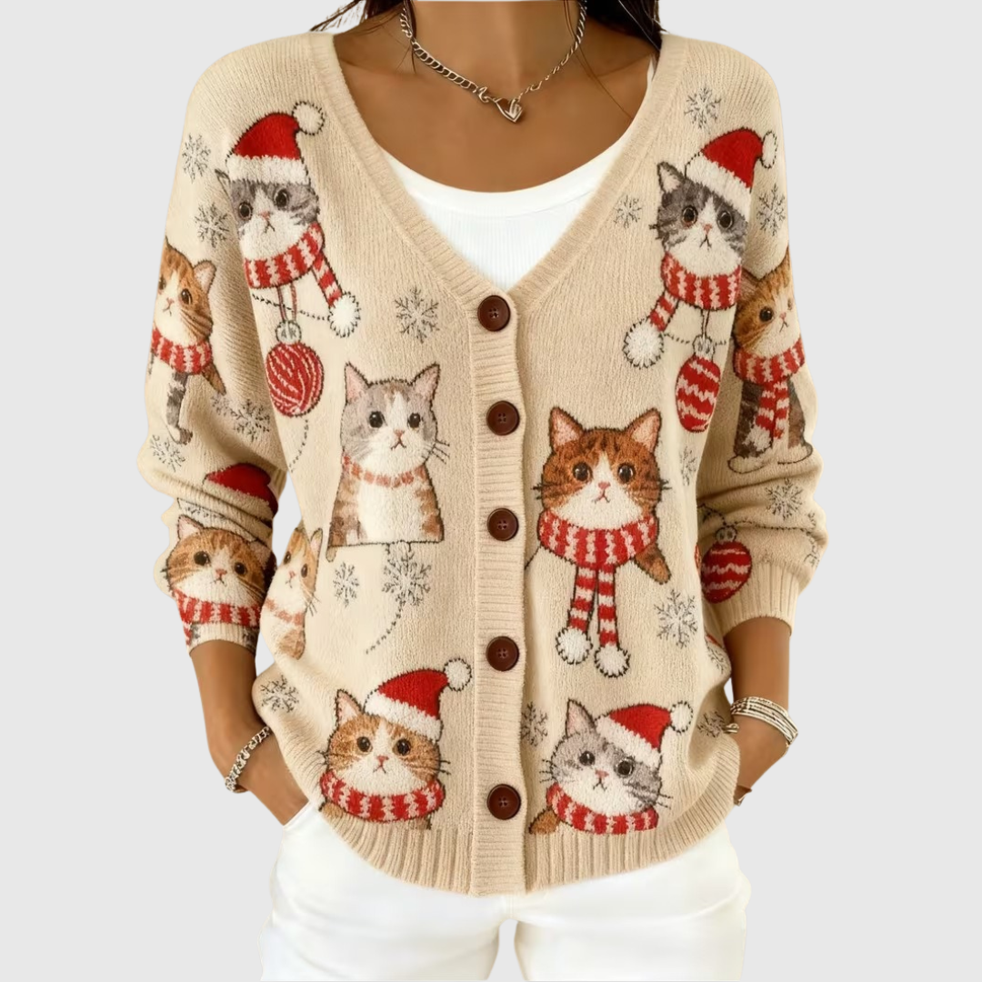 Caterina | Cardigan con bottoni