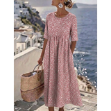 Tess™ | Elegantes Midi-Kleid mit einem figurschmeichelnden Design