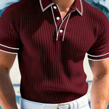 Lucian | Polo a maniche corte color block