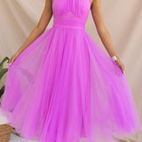 Phoebe - Robe midi avec jupe longue