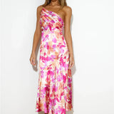 Eliza - Robe midi asymétrique
