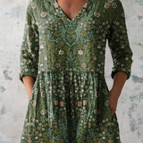 Julie | Camicia lunga con scollo a V