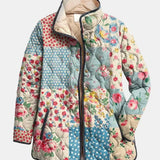 Valcor | Steppjacke Patchwork Blüten Chloé