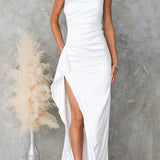 Inez - Elegantes Maxikleid mit einem Schulterträger