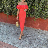 Adaya - Robe midi sans manches