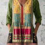 Emilie | Blusa lunga con scollo a V