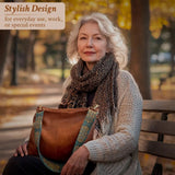 Greta – Vintage Leder Schultertasche