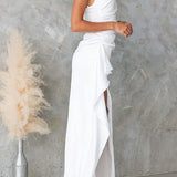 Inez - Elegantes Maxikleid mit einem Schulterträger