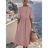Tess™ | Elegantes Midi-Kleid mit einem figurschmeichelnden Design