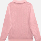 Ida | Halb-Zip Pullover im Kabelmuster