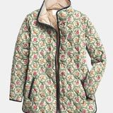 Valcor | Steppjacke mit blumigem Gobelinstoff Amélie