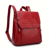 Hannelore – Vintage Rucksack-Handtasche mit gestepptem Muster
