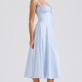 ROBE MI-LONGUE BUSTIER AURORA