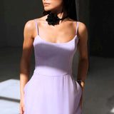 Blair - Anmutiges Fliessendes Midi-Kleid