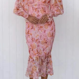 Miley - Midikleid mit Blumenmuster