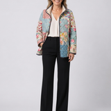 Valcor | Steppjacke Patchwork Blüten Chloé
