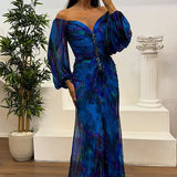 Gisselle - Robe longue col en V