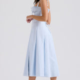 ROBE MI-LONGUE BUSTIER AURORA
