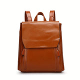 Hannelore – Vintage Rucksack-Handtasche mit gestepptem Muster