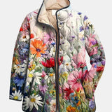 Valcor | Giacca trapuntata fiori di campo Manon