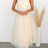 Phoebe - Robe midi avec jupe longue