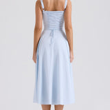 ROBE MI-LONGUE BUSTIER AURORA