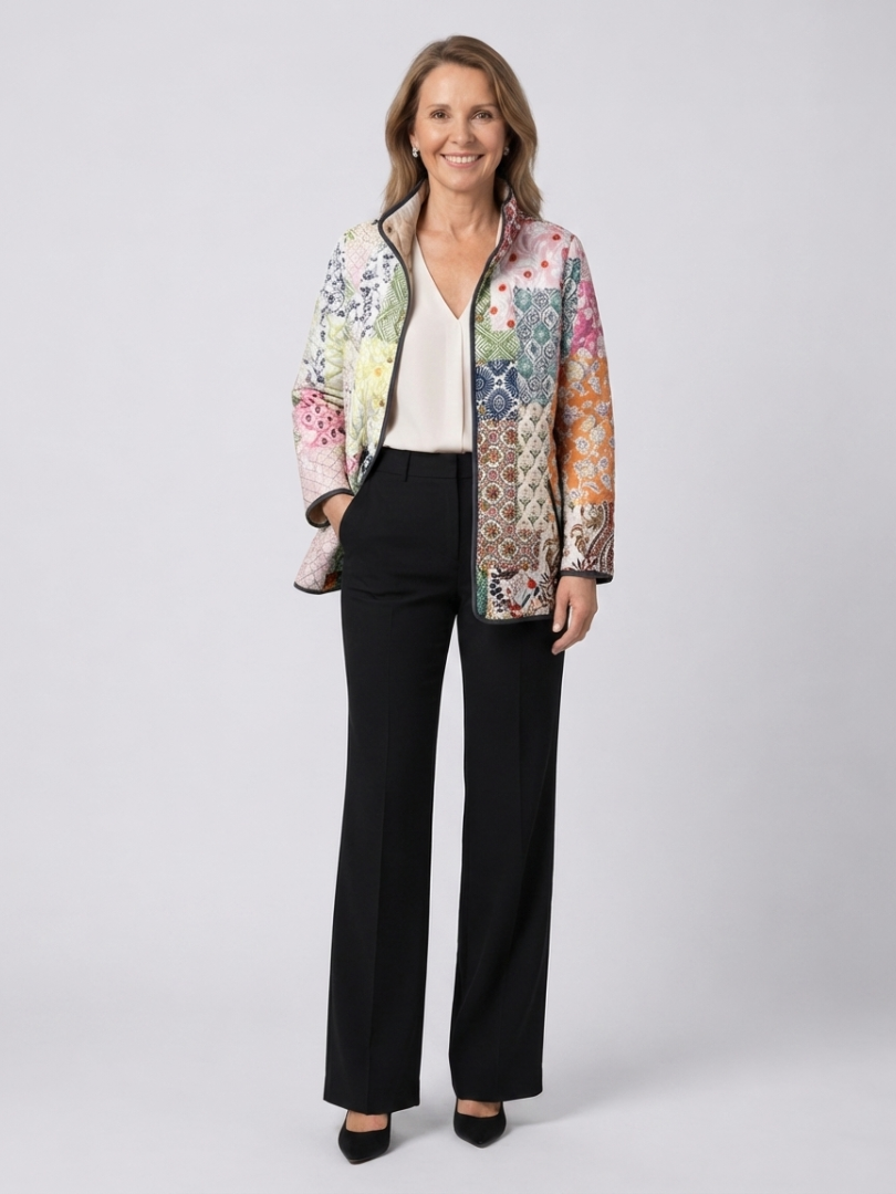 Valcor | Patchwork Bohème Steppjacke Florence