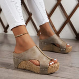 Melissa | Sandales compensées avec soutien de la voûte plantaire