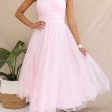 Phoebe - Robe midi avec jupe longue
