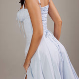 ROBE MI-LONGUE BUSTIER AURORA