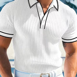 Lucian | Polo a maniche corte color block