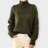 Eva – Pull pour femme au motif en tricot détaillé