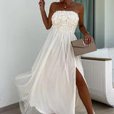 Ari - Modisches Maxikleid mit Schlitz