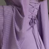 Aiah - Elegante maglia maxi-abito
