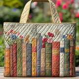 Borsa artigianale con biblioteca