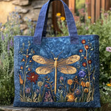 Sac bandoulière matelassé avec libellule