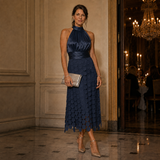 Irène | Robe de soirée mi-longue