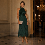 Irène | Robe de soirée mi-longue